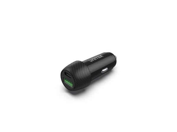 Unitek P1400A autolaturi 38W USB-A USB-C QC 3.0 USB-C QC 3.0