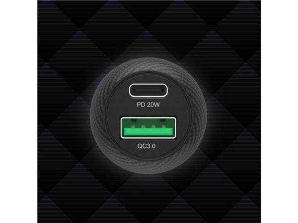 Unitek P1400A autolaturi 38W USB-A USB-C QC 3.0 USB-C QC 3.0