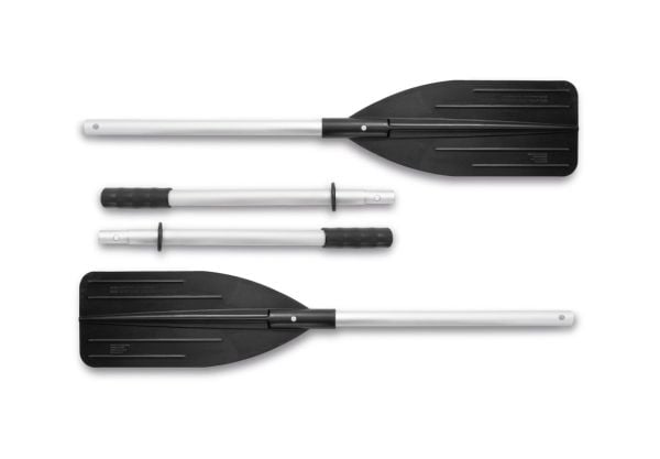 Intex 69625, Flere-funksjon Padle Åre, Aluminium, Sort, Aluminium, 1370 mm, 1370 mm, 1,63 kg