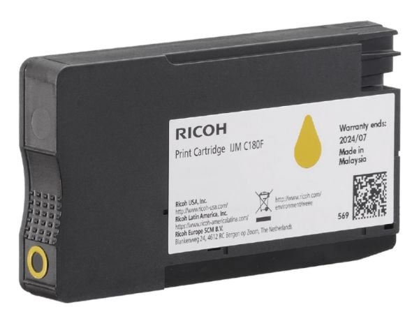 Ricoh - Gul - original - tonerkassett