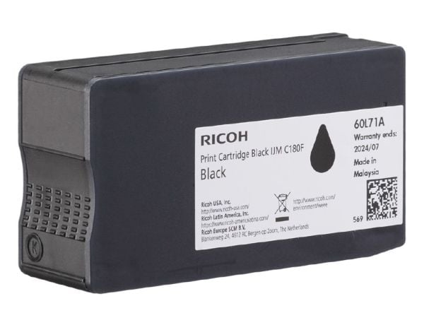 Ricoh 408517, 2000 sivua, musta, 1 kpl