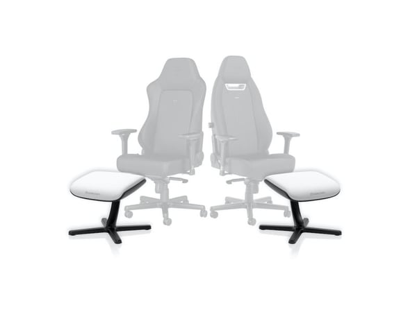 noblechairs Jalkatuki 2 - Valkoinen painos