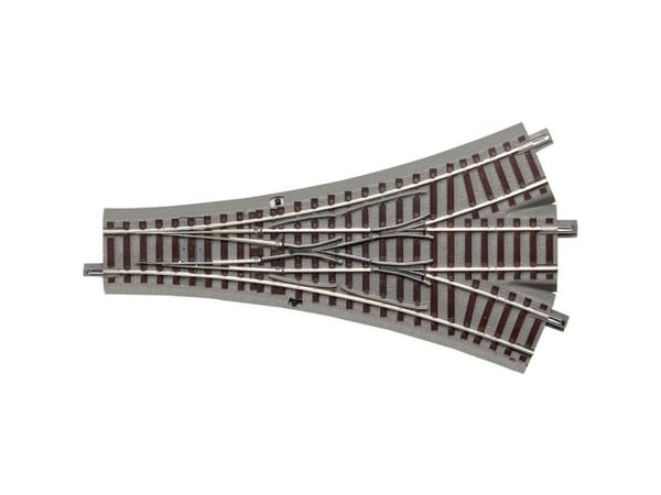 H0 Roco geoLINE (med ballast) 61160 tremanns sporveksel 1 stk