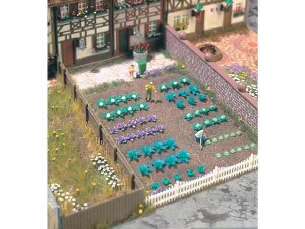 Busch 1213 H0 kål og salat ferdig modell