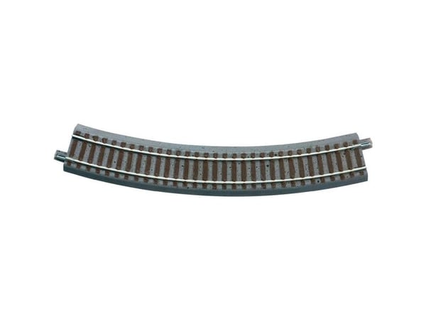 H0 Roco geoLINE (med ballast) 61123 buet spor 6 stk