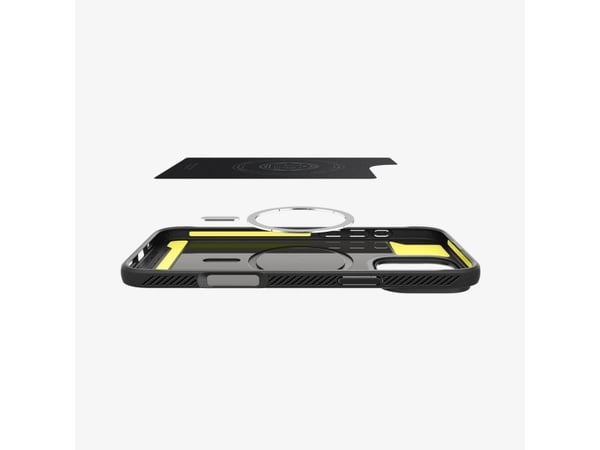 Spigen Rugged Armor (MagFit), Etui, Apple, iPhone 16 Pro, 16 cm (6.3"), Svart