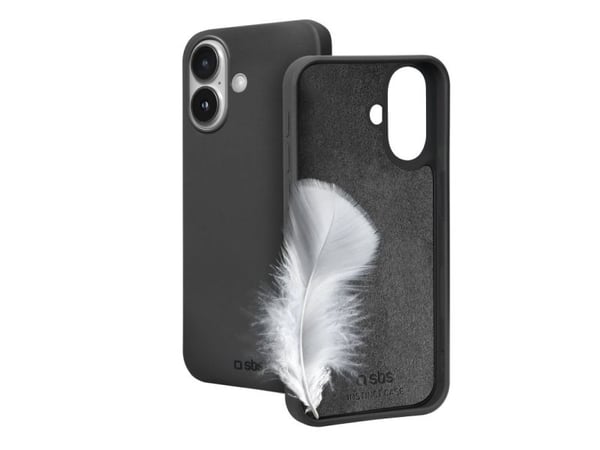 SBS TEINSTIP1661K, Etui, Apple, iPhone 16, 15,5 cm (6.1"), Svart