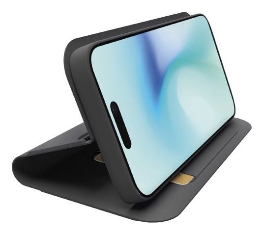 SBS lommebokstativ iPhone 16 Pro svart