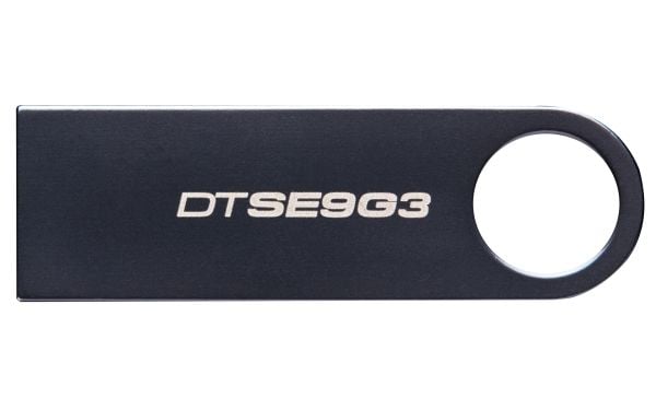 Kingston DataTraveler SE9 G3 - USB-flashstasjon - 64 GB - USB 3.2 Gen 1 - mørk nikkelfarge