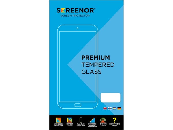 Screenor Premium - Skjermbeskyttelse for mobiltelefon - glass - for Apple iPhone 16 Pro, 17, 17 Pro