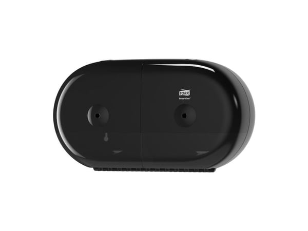 Dispenser Tork SmartOne® T9 Twin Mini Elevation, svart - for toalettpapir