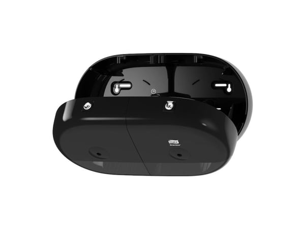 Dispenser Tork SmartOne® T9 Twin Mini Elevation, svart - for toalettpapir