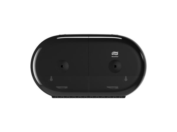 Dispenser Tork SmartOne® T9 Twin Mini Elevation, svart - for toalettpapir