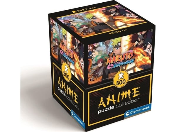 Clementoni CLE puslespill 500 HQC Anime Cube Naruto 35516