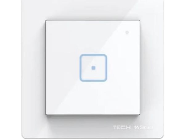 Wired Single Pole Switch White FS-01M Tech Controllers