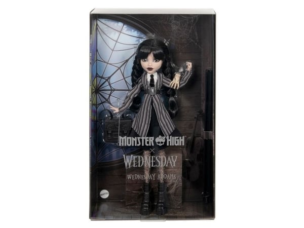 Monster High x Wednesday-docka