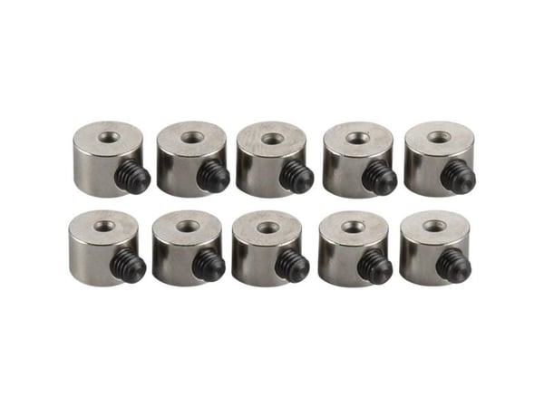 Modelcraft Cursor Passer innstillingsringklemmer for aksel 1,5 mm (utvendig diameter 7 mm) tykkelse 5 mm – 10 stk