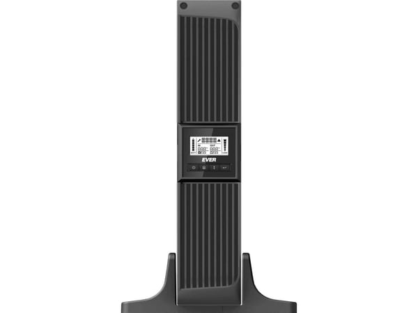 EVER NETLINE RT 1000 - UPS (rackmonterbar/ekstern) - AC 230 V - 900 watt - 1000 VA - enkeltfase - 9 Ah - RS-232, USB - utgangskontakter: 8 - 2U - 19"