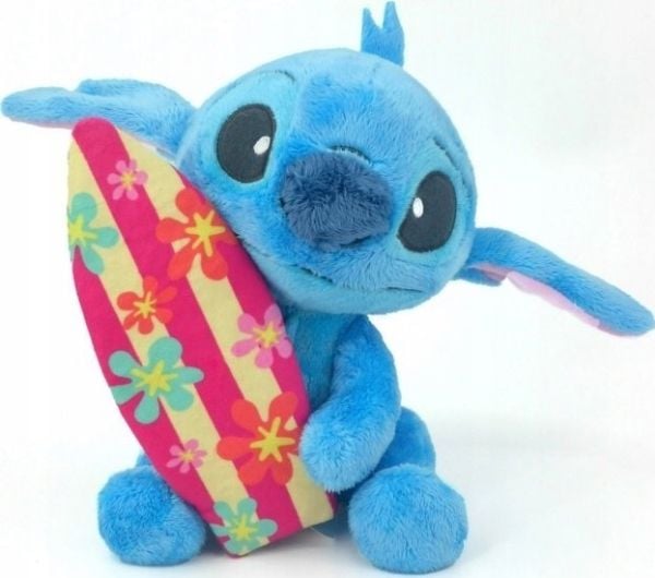 Disney Lilo ja Stitch -maskotti laudalla 25 cm Disney Lilo ja Stitch -maskotti laudalla 25 cm