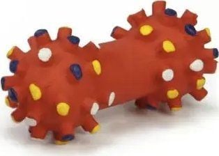 Beeztees BEEZTEES BEEZTEES LATEX TOY MIX ( BALL, Dumbbell, RUGBY ) 10.5x5x5cm