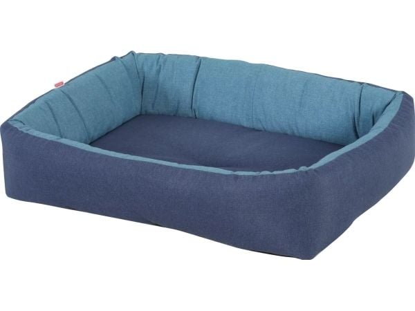 Zolux ONE INDIGO rektangulær hundeseng 53 cm blå
