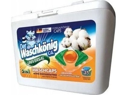 WASCHKONIG Ksiaze vaskekapsler Universal, 35 stk
