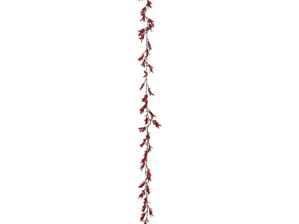 Atmosphera julegirlander med glitter, 180 cm