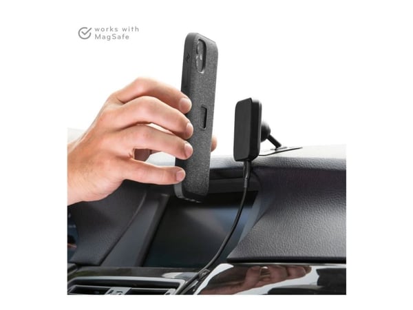 Peak Design Peak Design Mobil Bilfeste VHB Charging v2 - Magnetisk Biltelefonholder med trådløs Lader - Svart v2