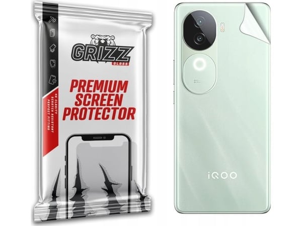 GrizzGlass beskyttelsesfolie bakside GrizzGlass SatinSkin for Vivo iQOO Z9s