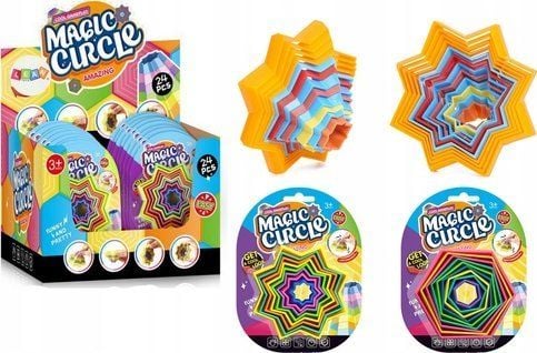 LeanToys Sensory Anti-stressi lelu Magic Shapes (Taikamuodot)