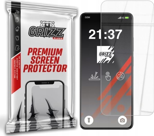 GrizzGlass Szkło hybrydowe GrizzGlass HybridGlass til Oppo A80