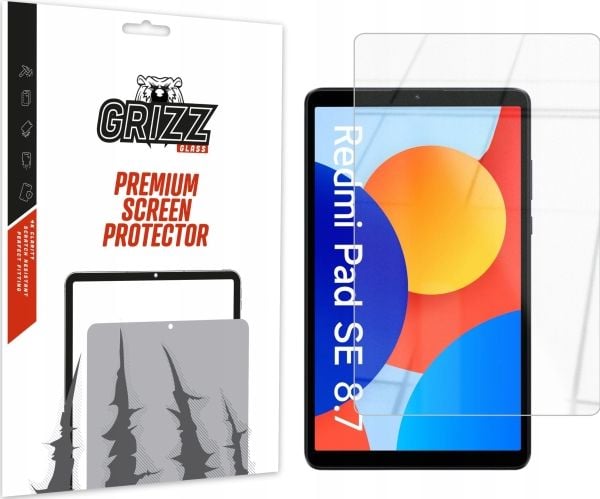 GrizzGlass Hybridglass-beskyttelsesglass til Xiaomi Redmi Pad SE 8.7