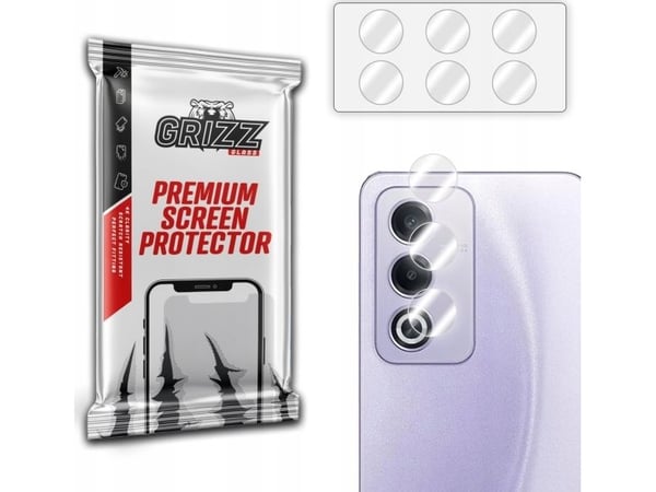 GrizzGlass HybridGlass kameralinsebeskyttelse til Oppo A80