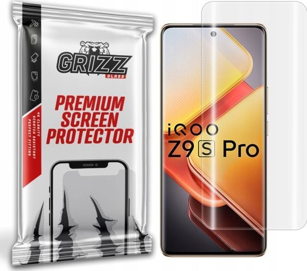 GrizzGlass hydrogel-film GrizzGlass Hydrofilm til Vivo iQOO Z9s Pro