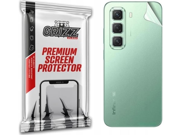 GrizzGlass film for baksiden GrizzGlass SatinSkin til Infinix Hot 50
