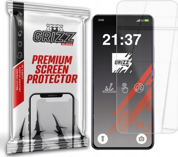 GrizzGlass Szkło hybrydowe GrizzGlass HybridGlass do Realme 13 Plus