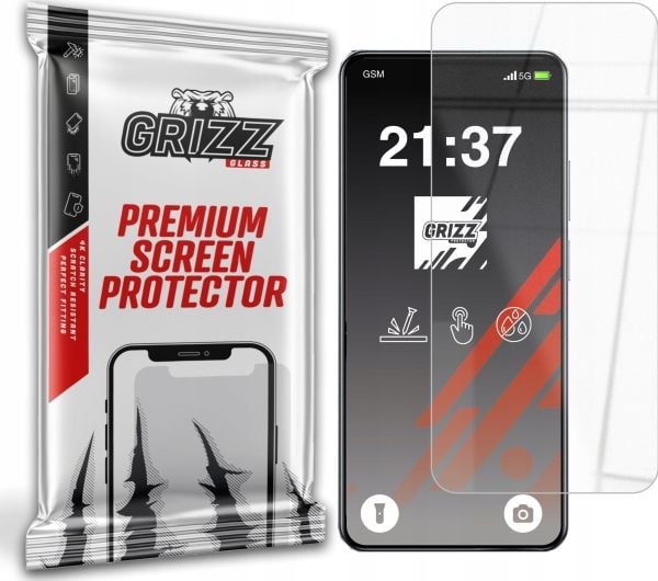 GrizzGlass Szkło hybrydowe GrizzGlass HybridGlass do Realme Note 60