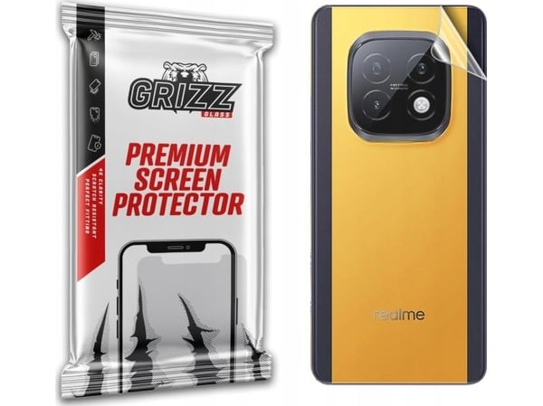 GrizzGlass folie bak GrizzGlass SatinSkin til Realme Narzo 70 Turbo
