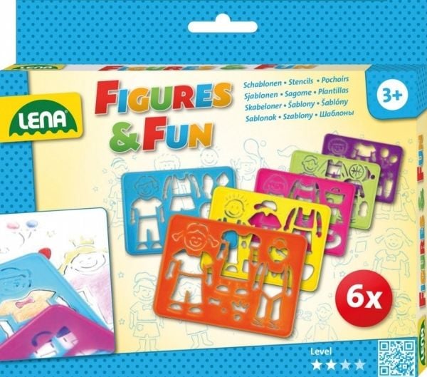 Lena SM65750, Children''s craft kit, 3 år, Flerfarget, 6 stykker