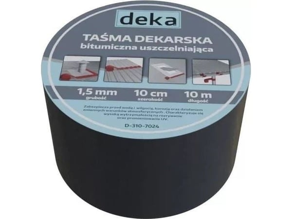 Deka TECAEL ALUBUTYL 10CM*10MB ANTRAKIITTI Deka TECAEL ALUBUTYL 10CM*10MB ANTTRAKIITTI
