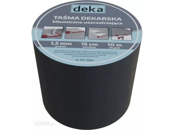 Deka TAKTAPE ALUBUTYL 15CM*10MB ANTRASITT
