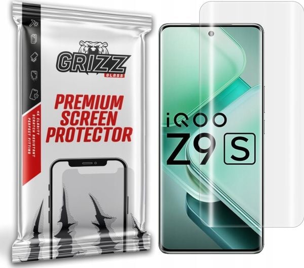 GrizzGlass hydrogel film GrizzGlass Hydrofilm til Vivo iQOO Z9s