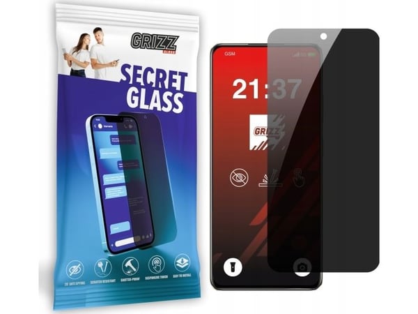 GrizzGlass GrizzGlass SecretGlass personvernglass for Realme V60