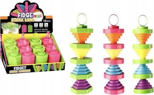 LeanToys sensorisk antistress-leketøy foldbar hengeleke