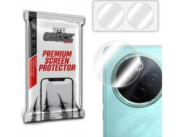GrizzGlass HybridGlass kameralasi Vivo Y300 Pro -puhelimelle GrizzGlass HybridGlass kameralasi Vivo Y300 Pro -puhelimelle
