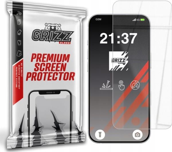 GrizzGlass hybridglass GrizzGlass HybridGlass for Apple iPhone 16 Pro