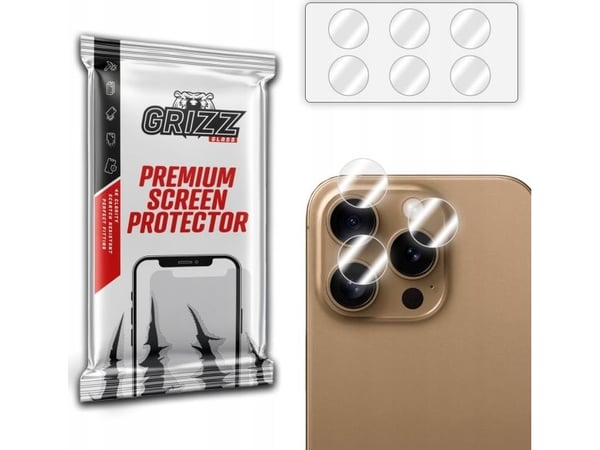 GrizzGlass HybridGlass kameraglass til Apple iPhone 16 Pro Max