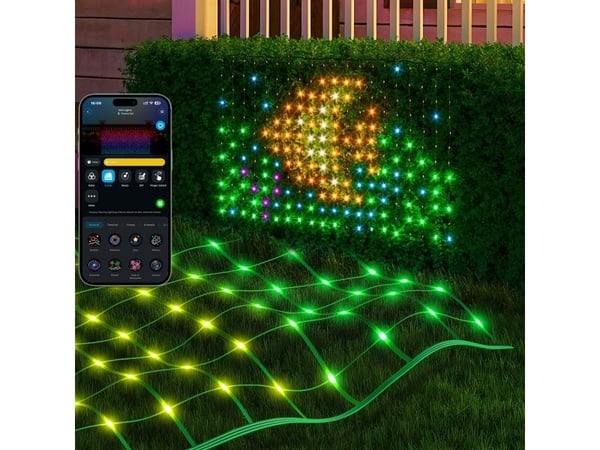 Govee H6810 utendørs nettlys LED | 1,2 m x 1,2 m