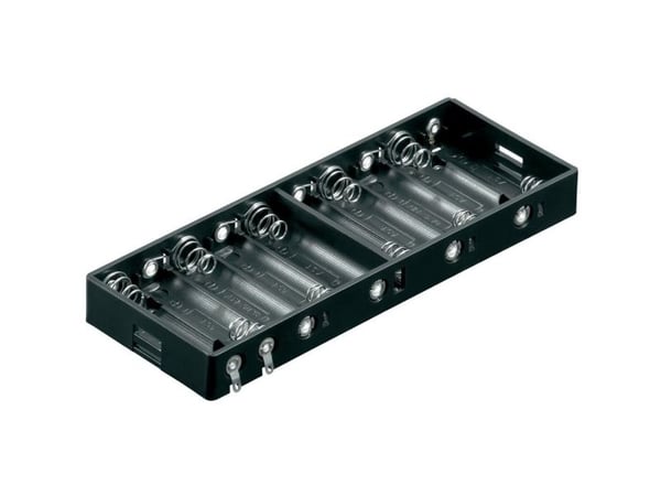 Goobay 11986, AA, Muovi, musta, -20 - 50 °C, 1 kpl, RoHS