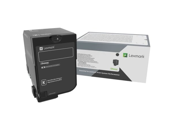 Lexmark - Svart - original - tonerkassett LCCP - för Lexmark CS730de, CS735de, CX730de
